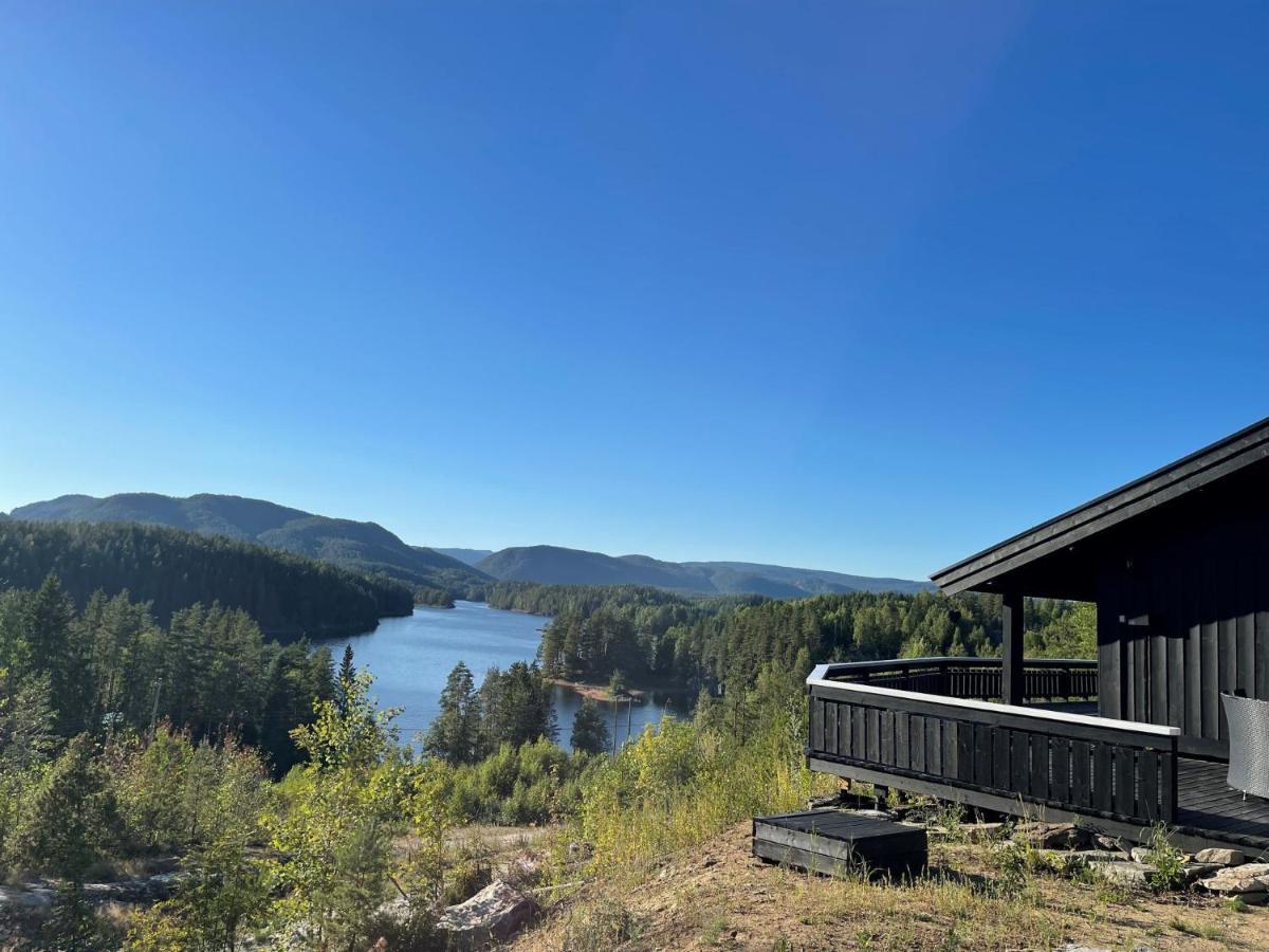 Utsikten - Cabin With A Great View Drangedal Exterior photo